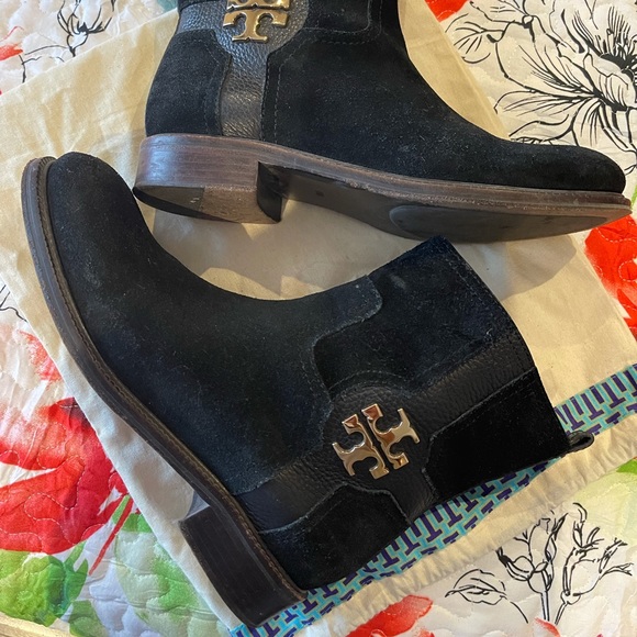 Tory Burch Shoes - Tory Burch Alaia Suede Boots 9